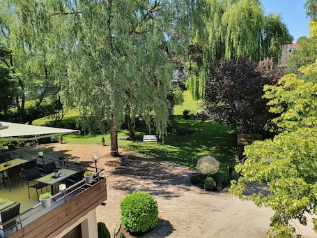 Comfort Apartment, Ensuite, Garden View (Sonnenterrasse) | View from property. Schönenberger Hof