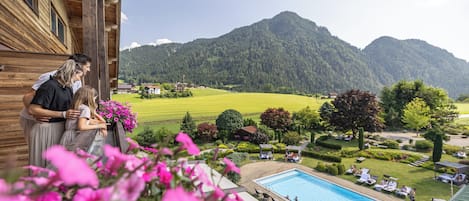 Superior-Doppelzimmer | Blick auf den Garten