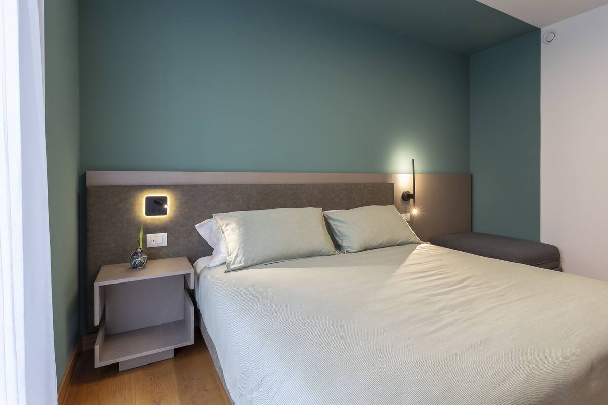 Ropa de cama de alta calidad, edredón y minibar