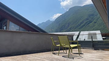 全景公寓客房 | 露台/庭院