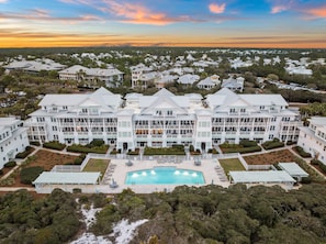 Exterior - Gulf View Condo with Exclusive Pool Access in the Heart of WaterColor (Santa Rosa Beach)