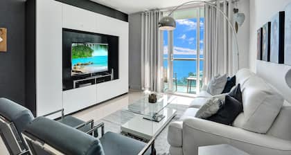 🔆Luxury Beach condo Ocean view 2 BDR @TIDES RESORT