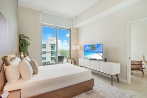 1 bedroom, iron/ironing board, travel cot, WiFi