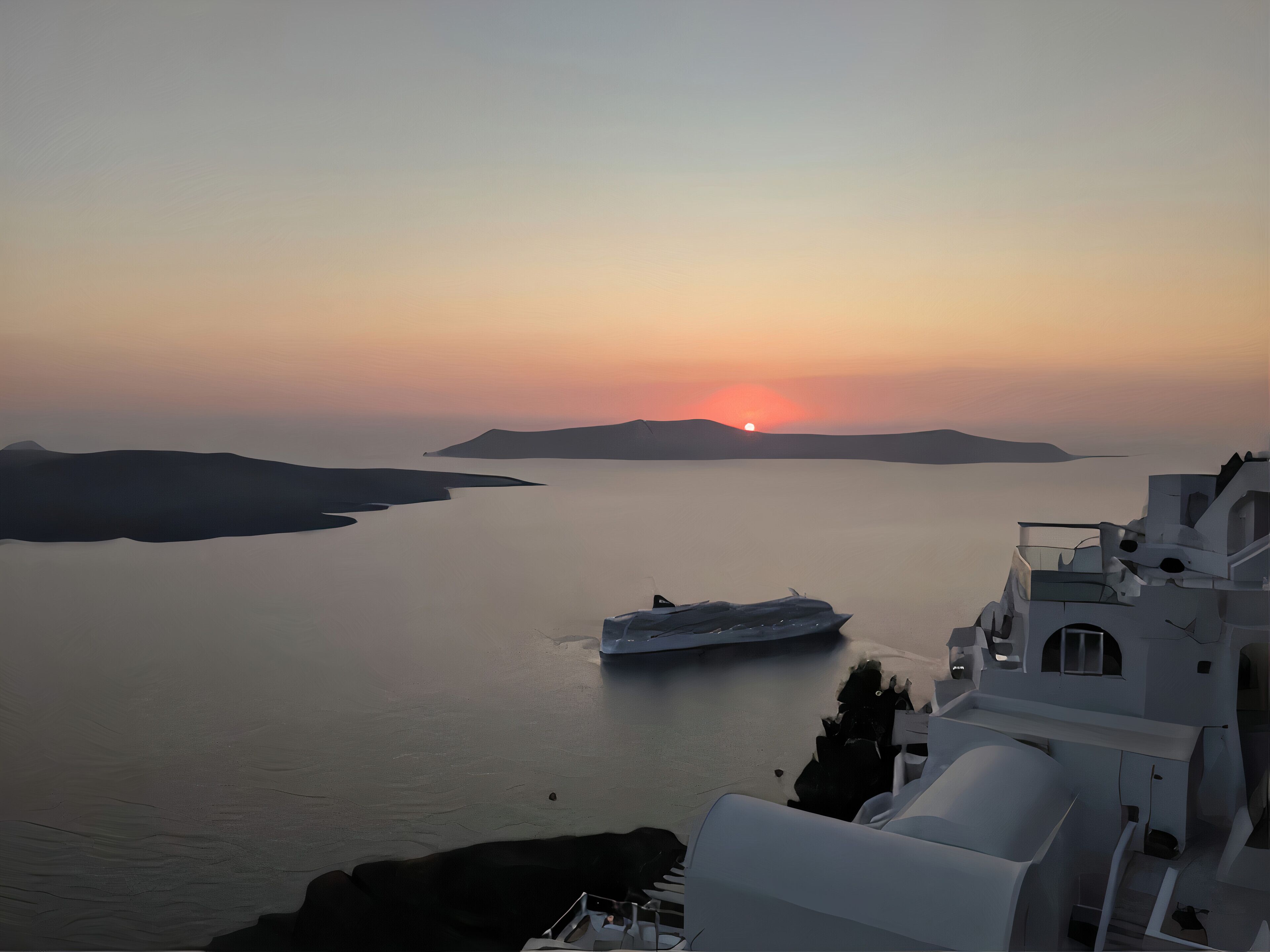 Foto - Anemos Fira Caldera View