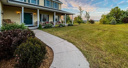 Prime location less than 1 mile from Traverse City Horse Shows/GLEF