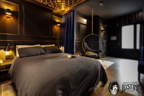 1 slaapkamer, een bureau, gratis wifi, beddengoed
