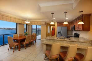 Dining tables, kitchen islands