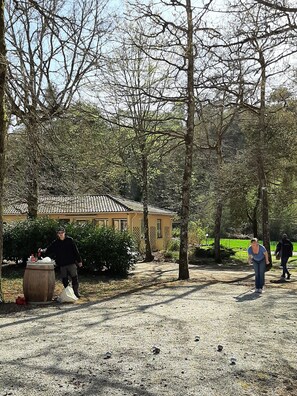 Enceinte de l’hébergement