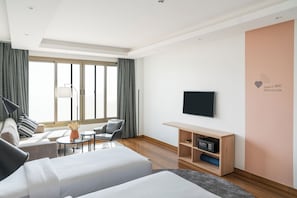 Studio, 2 lits une place | Vue de la chambre