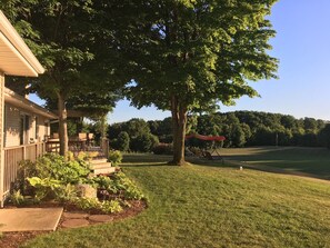 Property grounds - Ultimate privacy beside Sleeping Bear Dunes National Park, 3 miles to Empire (Honor)