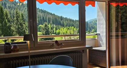 Ferienwohnung Vogelnest mit weitem Blick über den Schwarzwald
