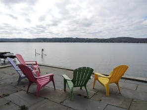 Property grounds - Wide Waterview - Spectacular lake views, swimming, fishing, Canadarago Lake (Richfield Springs)