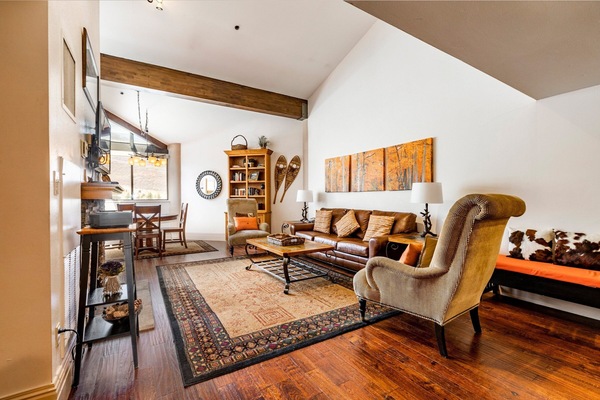 Living Area with Sleeper Sofa