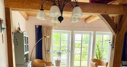 Fachwerkhaus in Nähe zum Strand und Garten