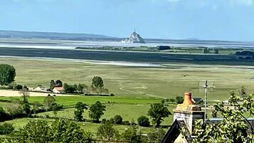 Uitzicht op strand/zee