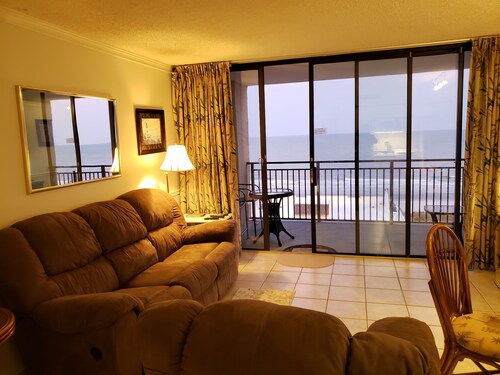 Oceanfront condo with the breathtaking view of the beach on N. Ocean Forest Blvd