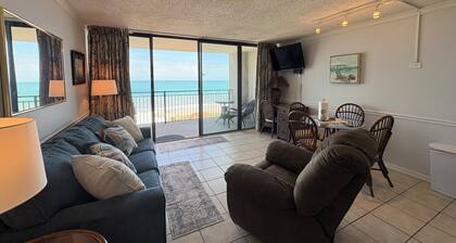 Oceanfront condo with the breathtaking view of the beach on N. Ocean Forest Blvd