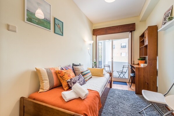 2 habitaciones, internet y ropa de cama 