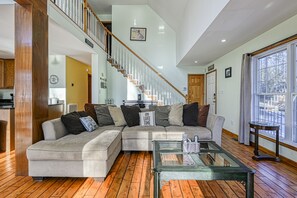 TV, video games, DVD player, table football