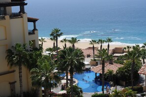 Outdoor pool, a heated pool - Feliz Navidad Cabo(12/20-12/27) pools,golf, tennis,beach,sun; superexec suite/6 (Cabo San Lucas)