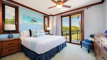 2 habitaciones, caja de seguridad en la habitación y escritorio