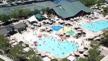 Indoor pool, outdoor pool