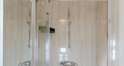 Family room with private bathroom