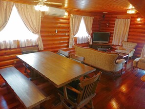 Living area - Garden Beach House (Motobu)