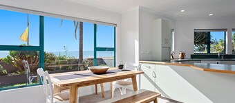 The Lights House - Beachfront Ohope Holiday Home