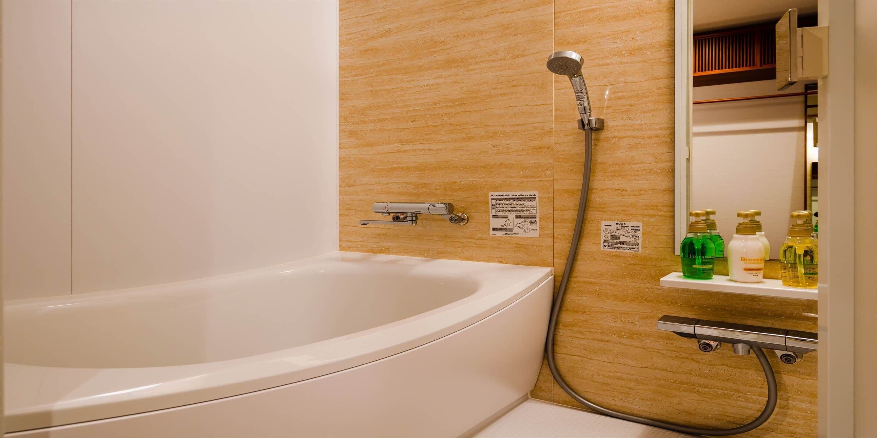 grand suite double 12f-13f, non smoking | bathroom | free toiletries, hair dryer, slippers, bidet