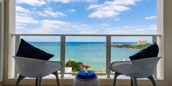 Luxury Double with See View 9F-11F, Non Smoking | View from room - Oile by Zayra Resorts (Chatan)