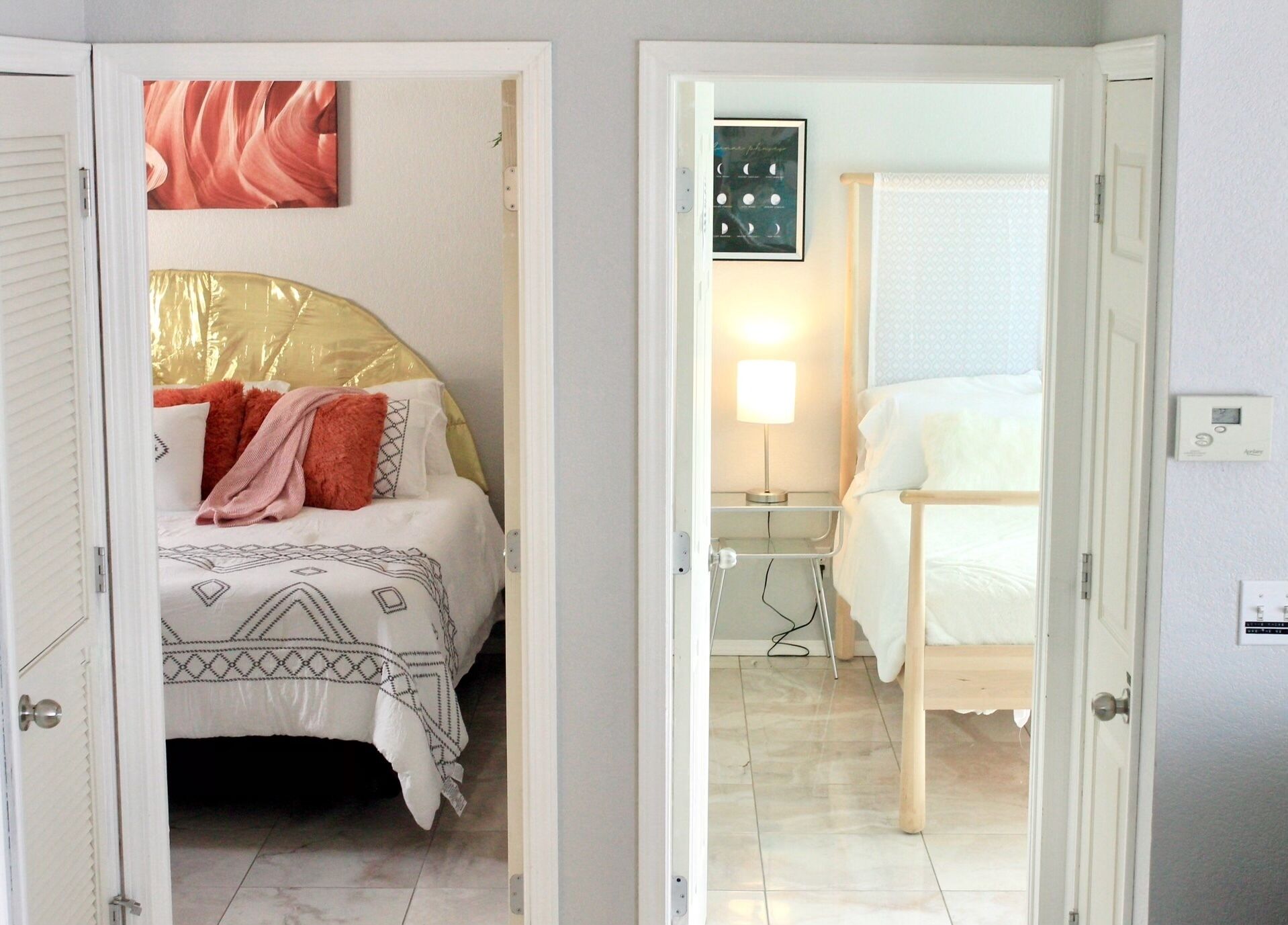 2 bedrooms, iron/ironing board, free WiFi, bed sheets