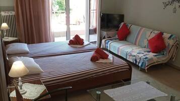 2 chambres, fer et planche à repasser, Wi-Fi gratuit