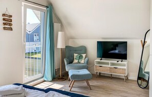 2 Schlafzimmer, Reisekinderbett, kostenloses WLAN, Bettwäsche