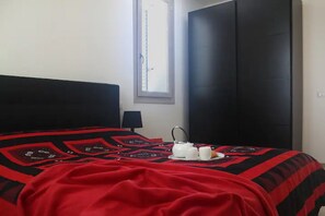 1 chambre, draps fournis, accès pour personnes à mobilité réduite