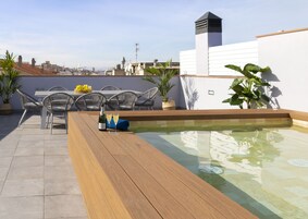 Piscina externa sazonal