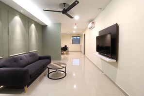 Familien-Suite, 2 Schlafzimmer | Wohnzimmer