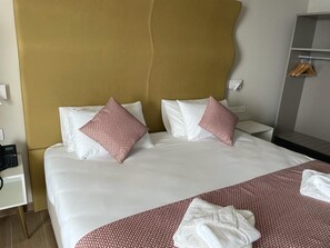 Premium bedding, minibar, in-room safe, desk