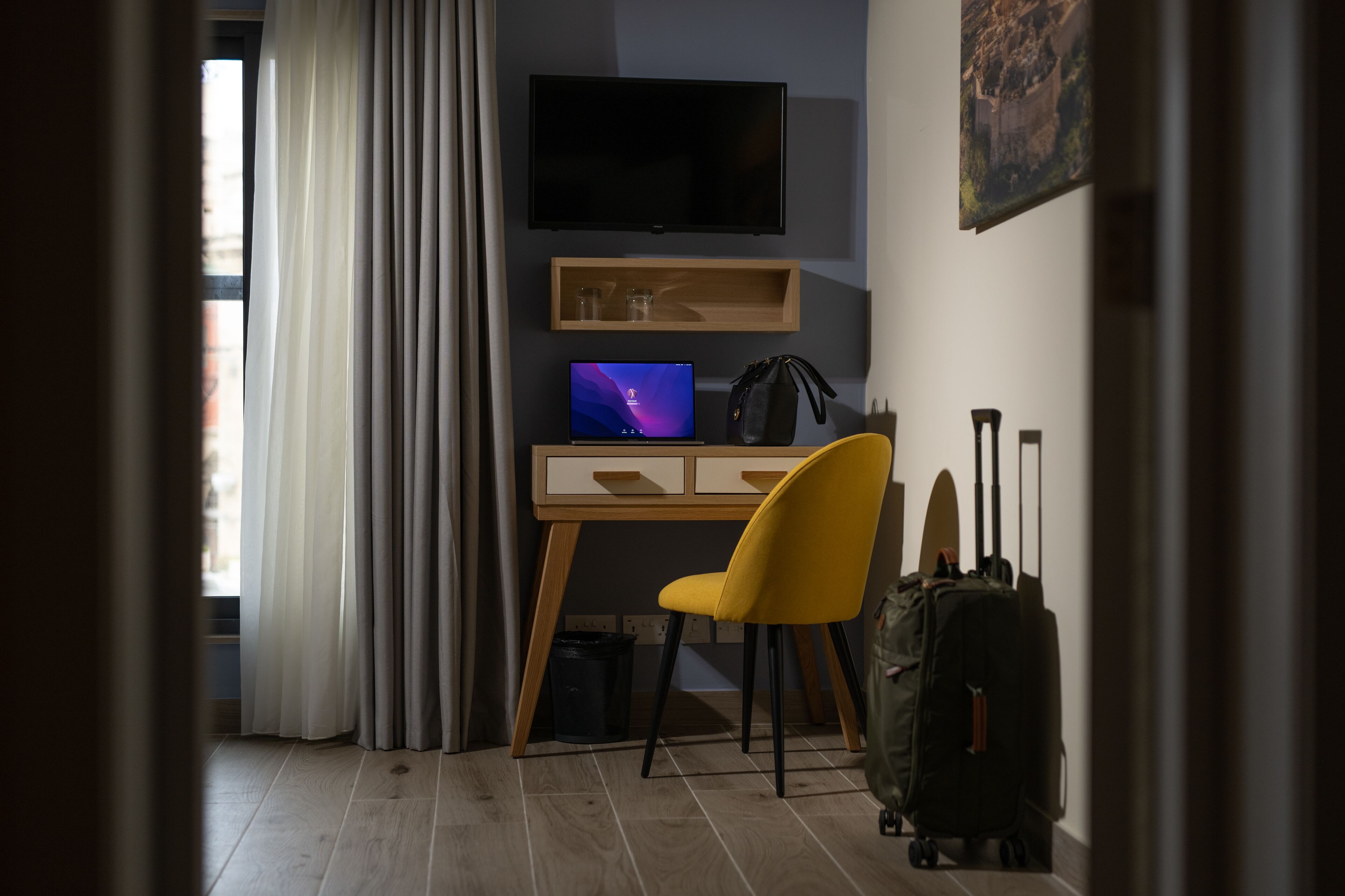 superior double or twin room, city view | 1 bedroom, minibar, desk, laptop workspace