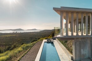 Villa | Pool - Sunset Seaview 4 Bed Villa Sleeps 8 -private Pool (Pylos-Nestoras)