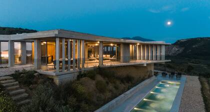 Seaview 4 Bed Villa Sleeps 8 -private Pool-pets Ok