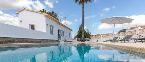 Una piscina riscaldata