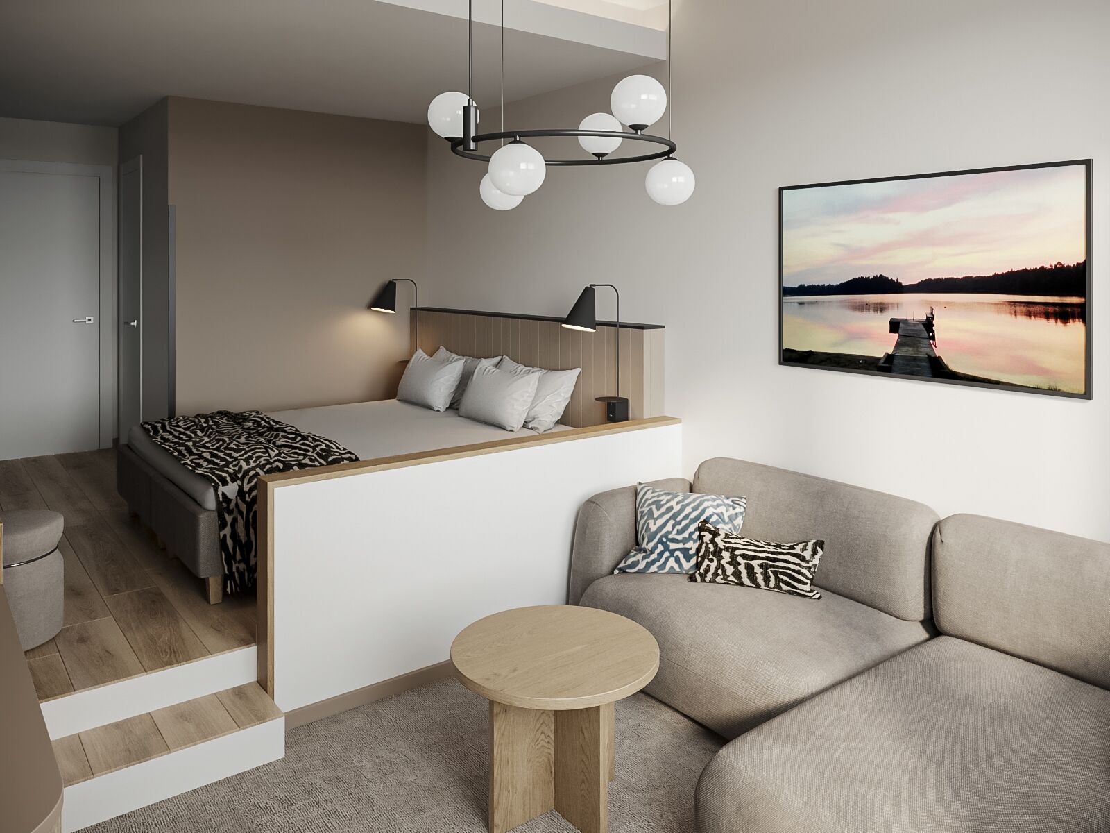 WOW Double/Twinroom (Lofts) | 客房內保險箱、筆電工作空間、隔音、熨斗/熨衣板