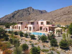 Exterior - Stunning Luxury 4 bedroom Villa in Lindos with large private pool! (Lindos)