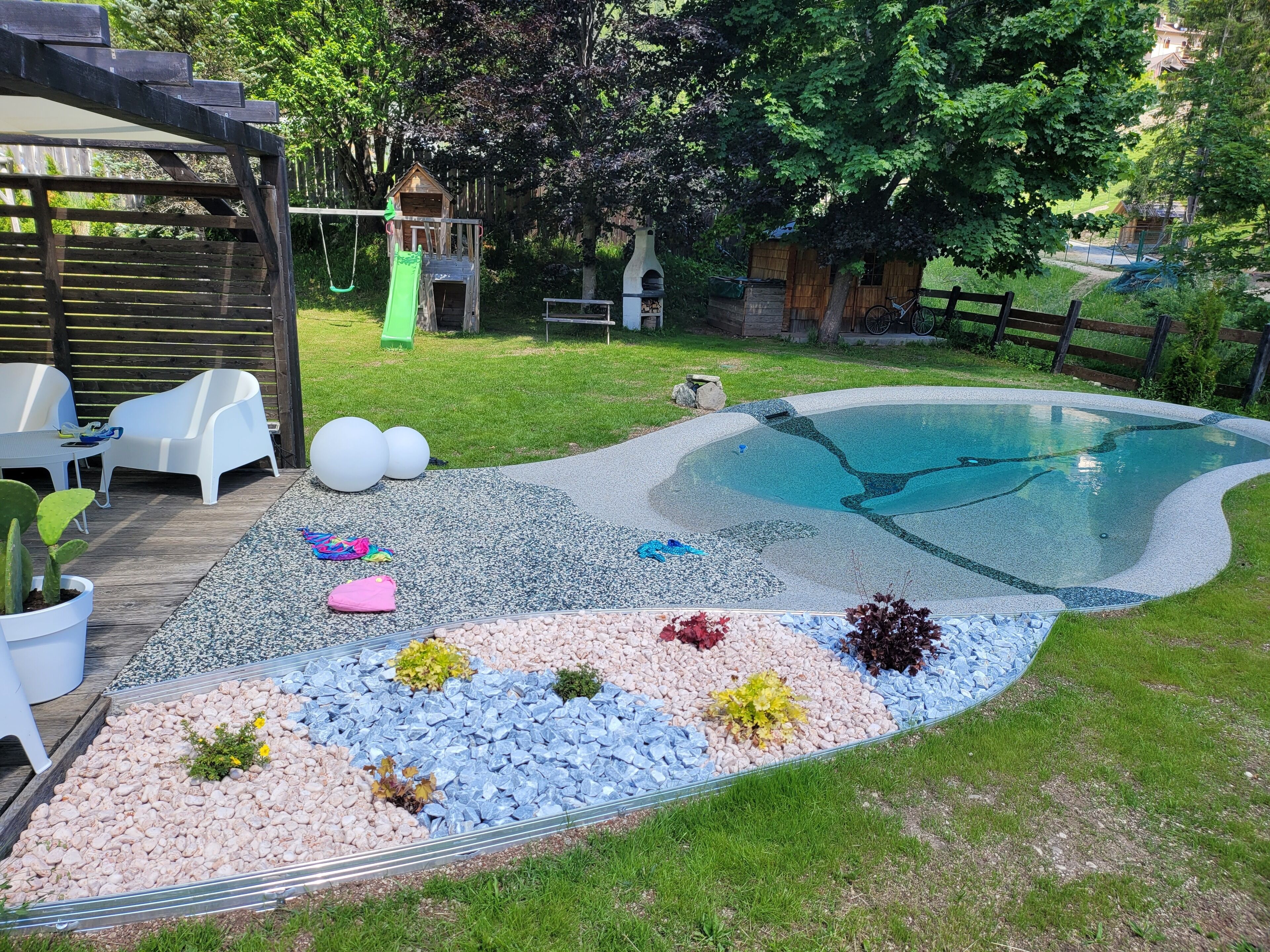 Innenpool, Außenpool