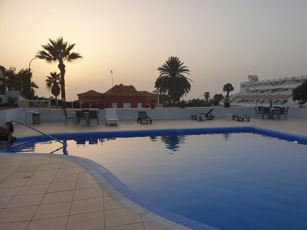 Pool - Blanca New apartment, 2 bedrooms (Costa Adeje)