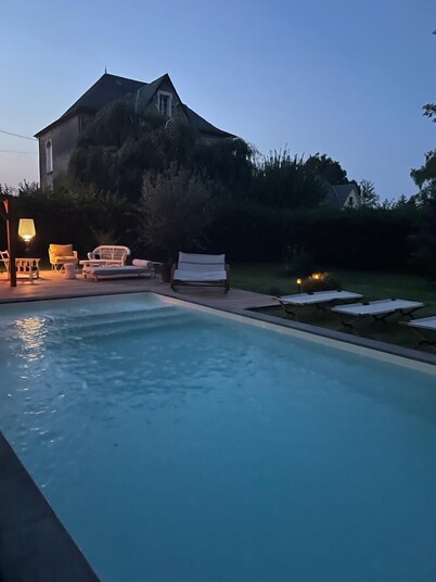 Luxury holiday villa for 14 people Corrèze campagn et grand air