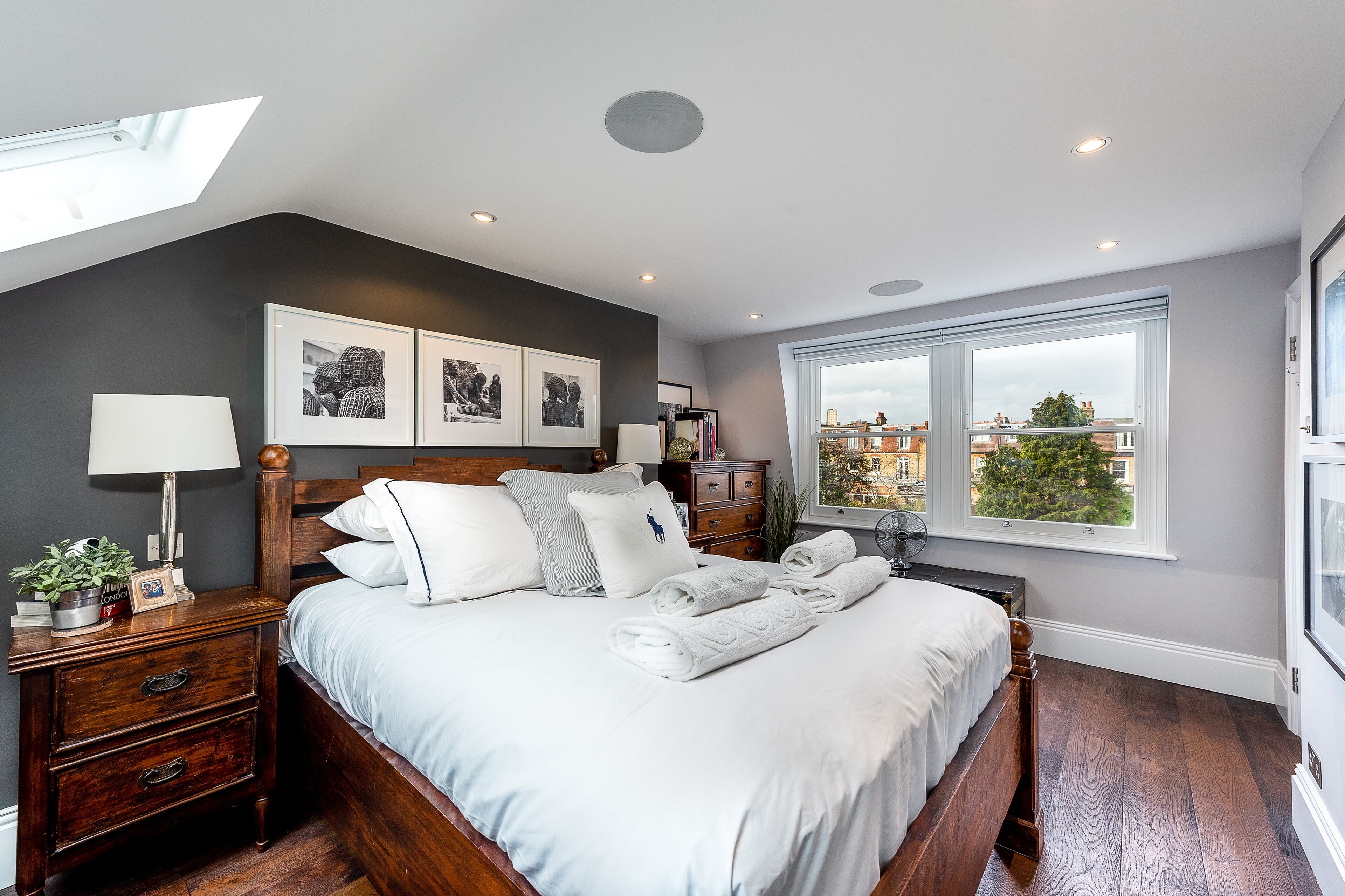 2 bedrooms, premium bedding, individually decorated