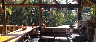 Chalets in Paraty with private waterfall