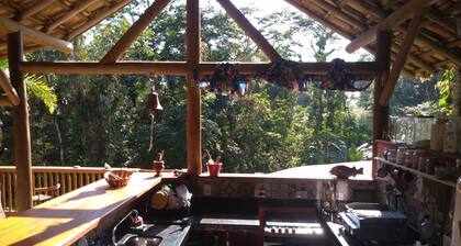 Chalets in Paraty with private waterfall